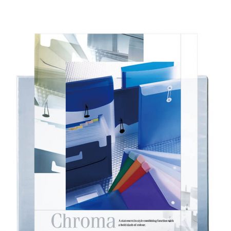 Fichário de anéis durável